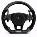 Black Carbon Fibre & Alcantara Mercedes-AMG Steering Wheel