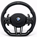 Black Carbon Fibre Rev LEDs BMW G-Series Steering Wheel