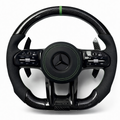 Black Carbon-Fibre Mercedes-AMG Steering Wheel