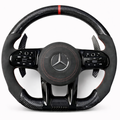 Black Carbon Fibre & Alcantara Mercedes-AMG Steering Wheel